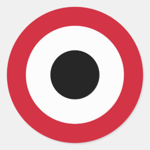 Adesivo Roundel da Força Aérea de Yemeni