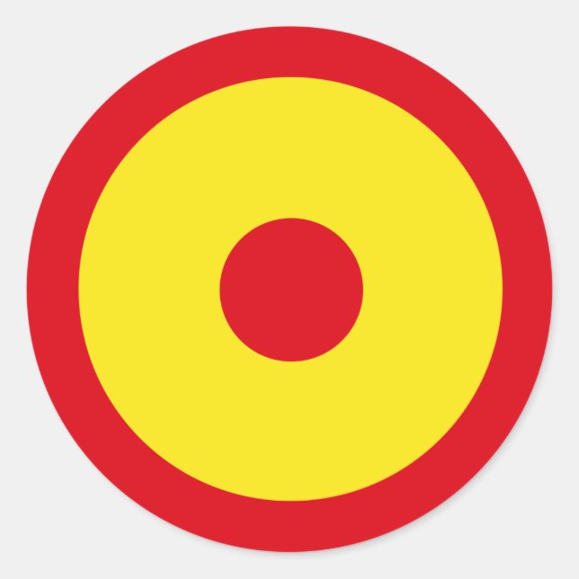 Adesivo Roundel da Força Aérea espanha (Frente)