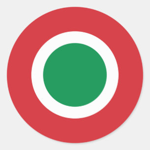 Adesivo Roundel da Força Aérea Italiana