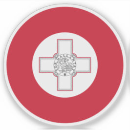 Adesivo Roundel de Malta