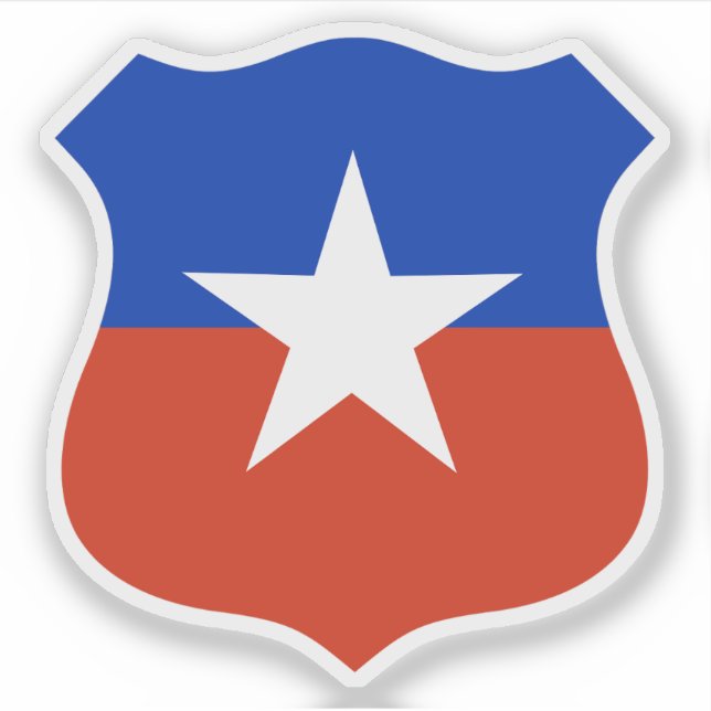 Adesivo Roundel do Chile (Frente)
