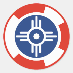 Adesivo Roundel do Esquadrão Aéreo Wichita