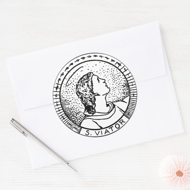 Adesivo Roundel of Rua Viator of Lyon the Catechist (LD 01 (Envelope)
