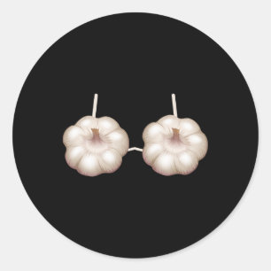 Adesivo Roupa de Alho Sutiã Fantasia de Halloween Engraçad