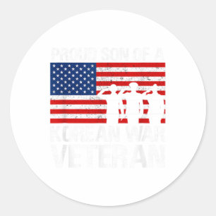 Adesivo Roupa de Família Veterana dos Estados Unidos &