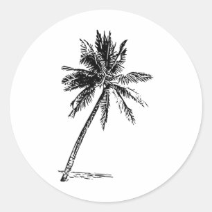 Adesivo Roupa de Praia Palm Beachwear Surf Aloha Retro Pa