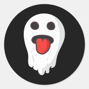Adesivo Roupa De Rosto Fantasma Para O Halloween