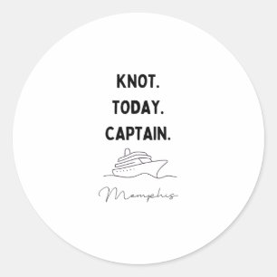 Adesivo Roupa do Capitão Cruise Knot Today Memphis Tenness