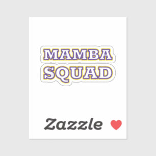 Adesivo Roupa engraçada do Mamba Squad para amantes de cob