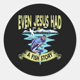 Adesivo Roupas Cristãs Byss Pesca Mesmo Jesus Tinha Um F
