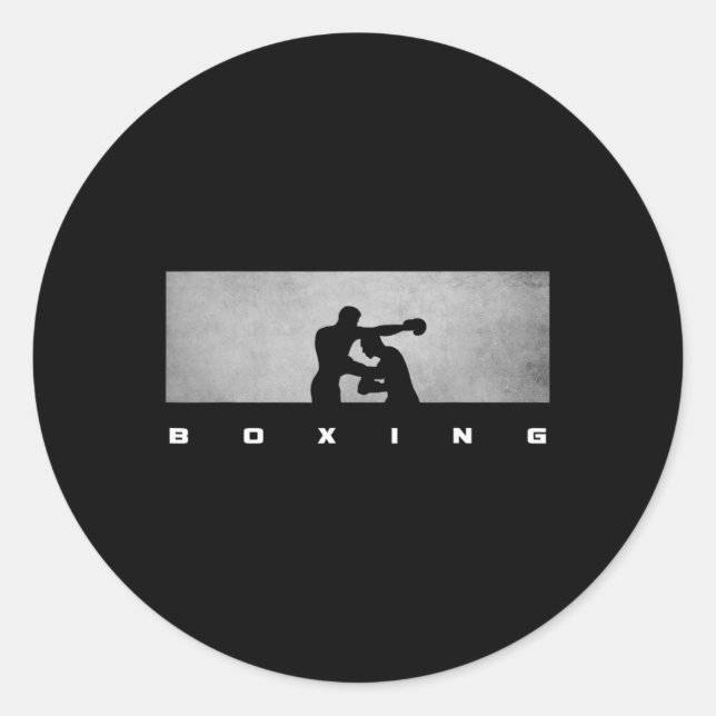 Adesivo Roupas de Boxe - Boxe 1  (Frente)