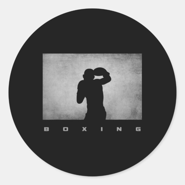 Adesivo Roupas de Boxe - Boxe 4  (Frente)