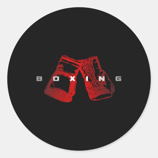 Adesivo Roupas de Boxe - Boxe 7  (Frente)
