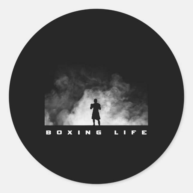 Adesivo Roupas de Boxe - Boxe 8  (Frente)