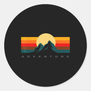 Adesivo Roupas de caminhada - Roupas de camping ao ar livr