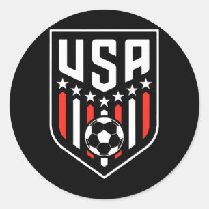 Adesivo Roupas de futebol com bandeira americana para meni