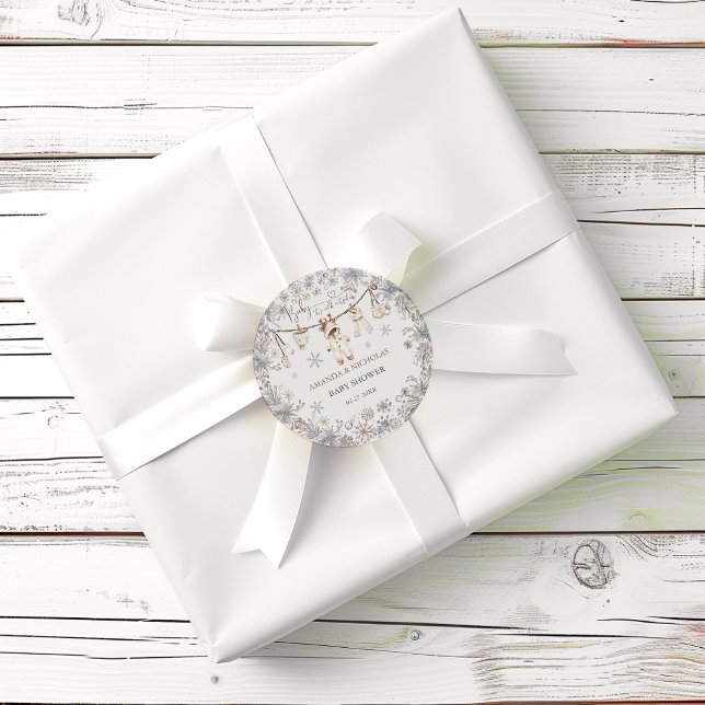 Adesivo Roupas de inverno Frio Frio Frio Fora do Chá de fr (Criador carregado)