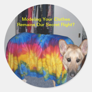 Adesivo Roupas de modelagem de dias de as mães