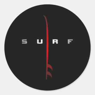 Adesivo Roupas de Surf - Surfer Surf 