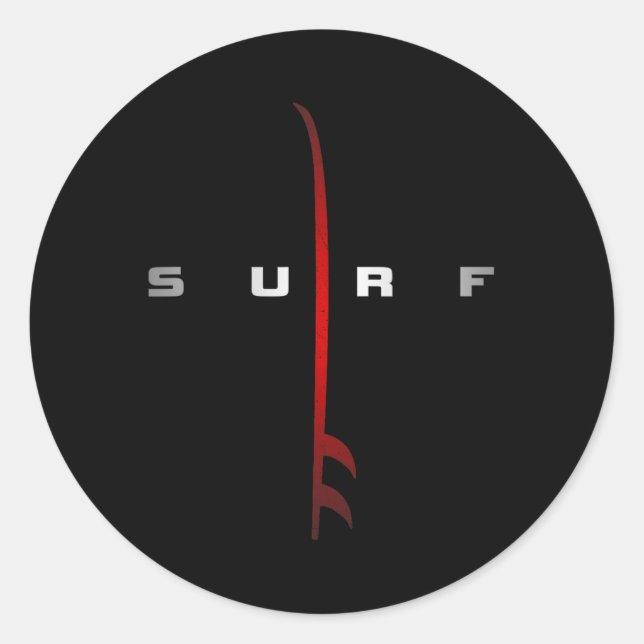 Adesivo Roupas de Surf - Surfer Surf  (Frente)