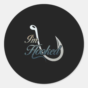 Adesivo Roupas masculinas estou viciado em pesca para dese