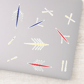 Adesivo Row Boat Red Blue Row Club