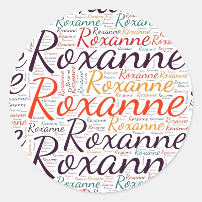 Adesivo Roxanne (Frente)