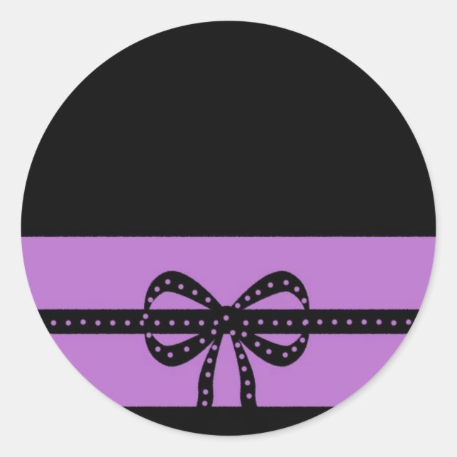 Adesivo roxo arrojado (Frente)