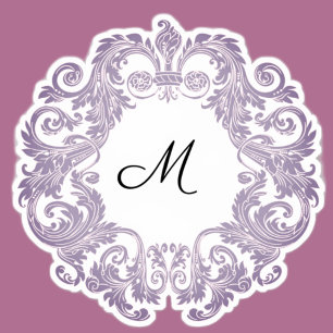 Adesivo Roxo de Deslocamento Antiquado