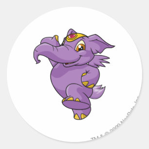 Adesivo Roxo de Elephante
