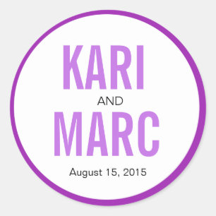 Adesivo Roxo do decalque   do favor do esboço da borda do