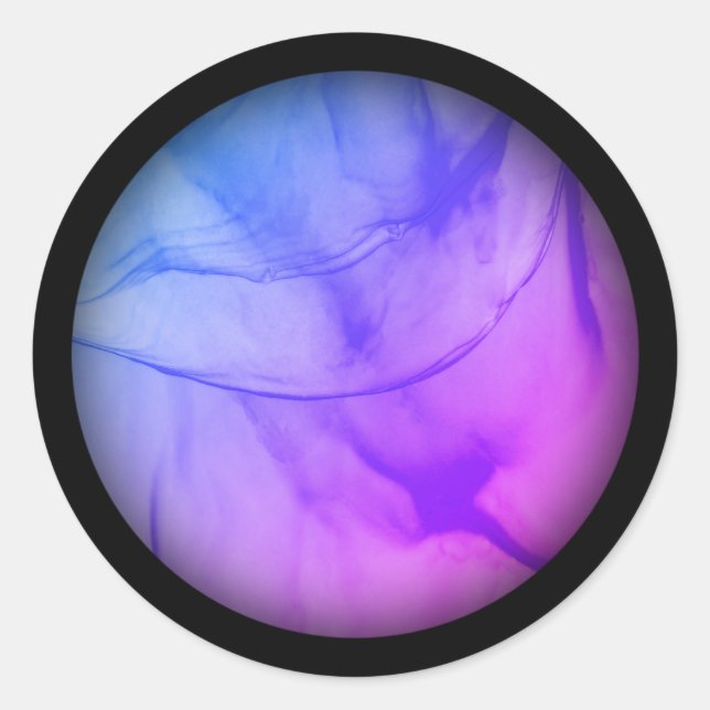 Adesivo Roxo em camadas (Frente)