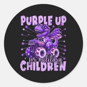 Adesivo Roxo Para Crianças Militares Filho Militar D