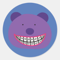 Roxo Vestindo Braços Ortodontista