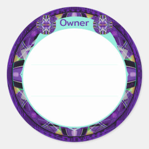Adesivo Roxo W3