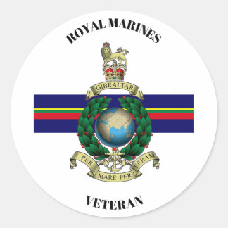 Adesivo Royal Marines Veteran