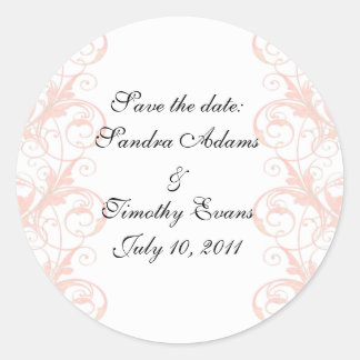 Adesivo Royal Romance Peachy Rosa & White Seals/Stickers