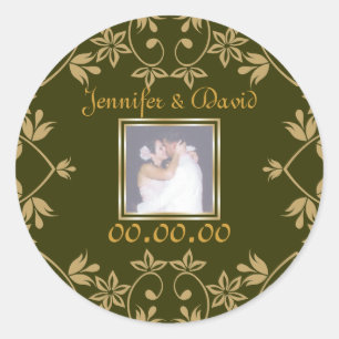 Adesivo Royal Save The Date Stickers
