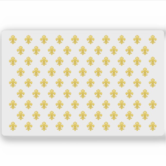 Adesivo Royal Standard Flag da França (Frente)