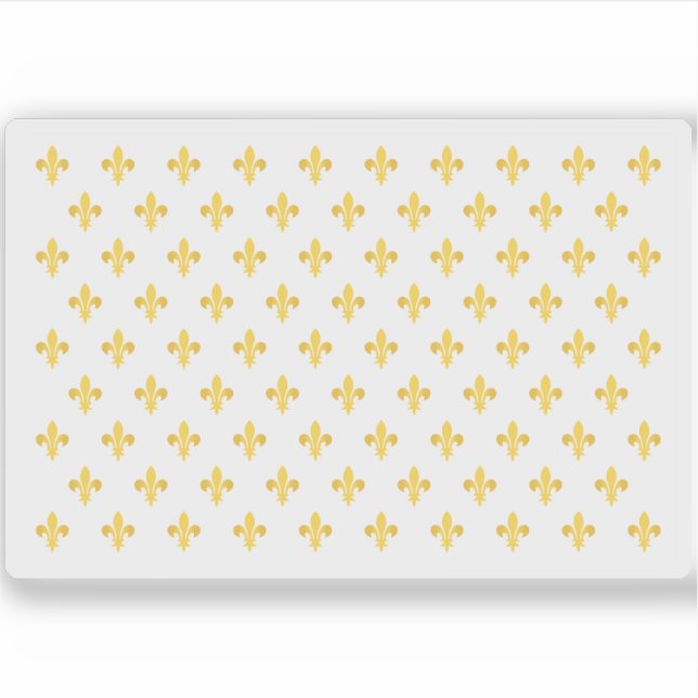 Adesivo Royal Standard Flag da França (..-1789,1814-1830) (Frente)