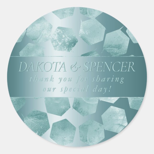 Adesivo RPG Luxe | Aqua Fantasy Tabletop Gamer Personaliza (Frente)