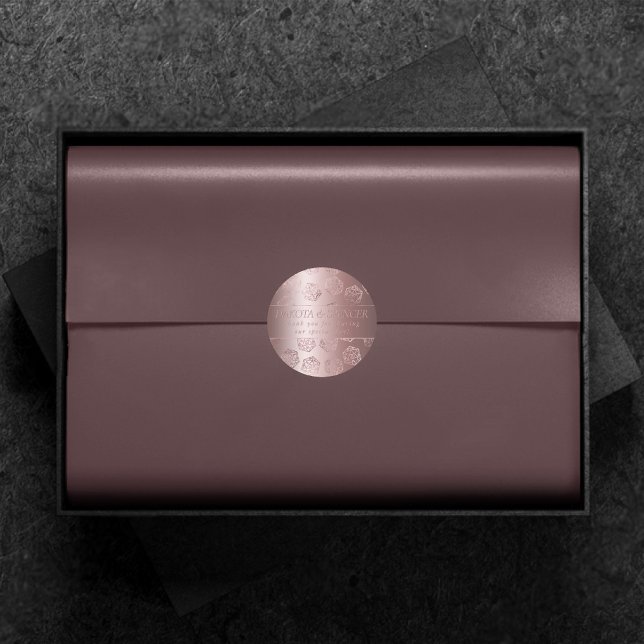 Adesivo RPG Luxe | Mauve Fantasy Tabletop Gamer Personaliz (Criador carregado)