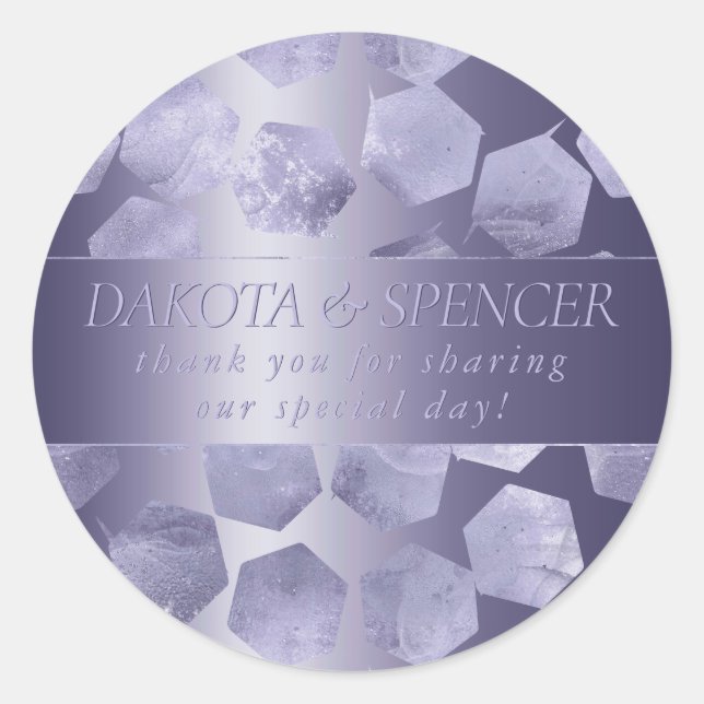 Adesivo RPG Luxe | Tabletop Gamer De Fantasia Roxa (Frente)