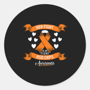 Adesivo Rsd Crps Conhece Seu Complexo De Fita Laranja