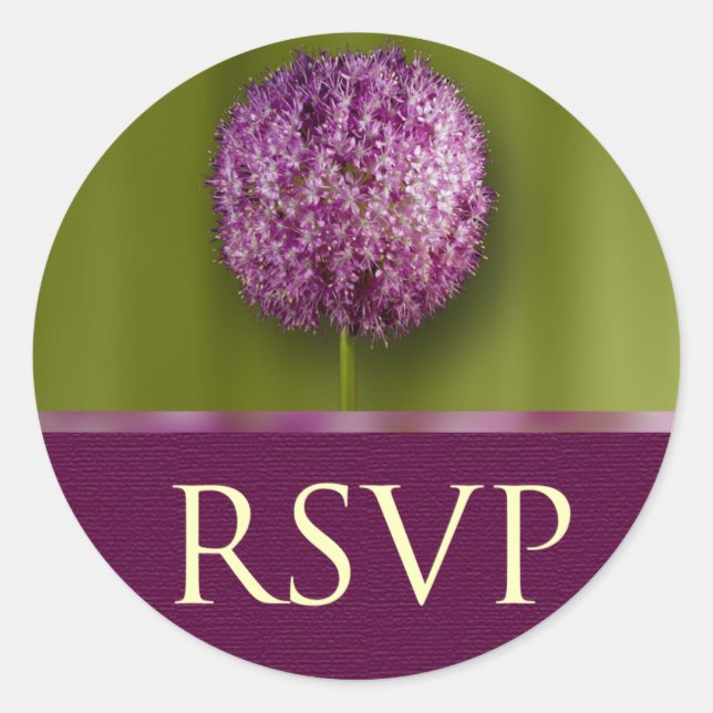 Adesivo RSVP Casamento Aniversário E Envelope De Evento (Frente)