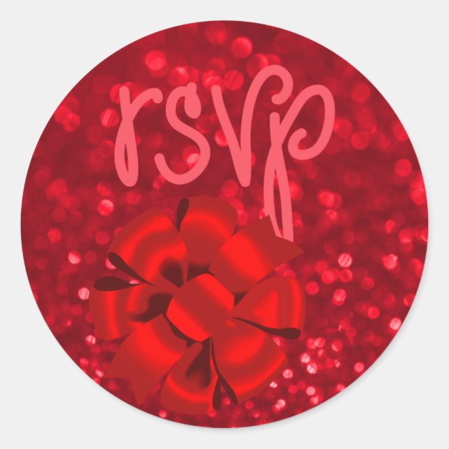 Adesivo RSVP Red Sticker (Frente)