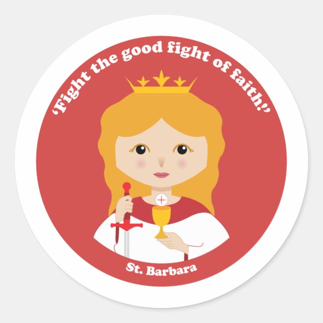 Adesivo Rua. Barbara (Frente)