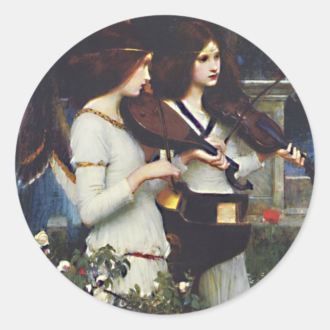 Adesivo Rua Cecilia - John William Waterhouse (Frente)