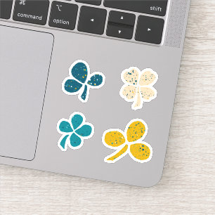 Adesivo Rua de Shamrock do Clover Sortudo.