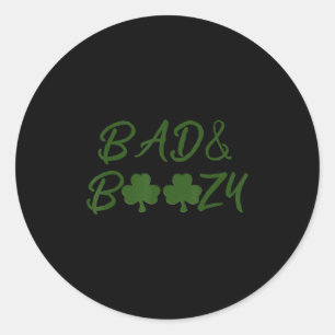 Adesivo Rua divertida Patrick Day Bebendo Tee Gift Diverti